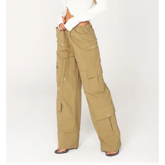 TAHLIA CARGO PANTS | KHAKI - Picture 4 of 7